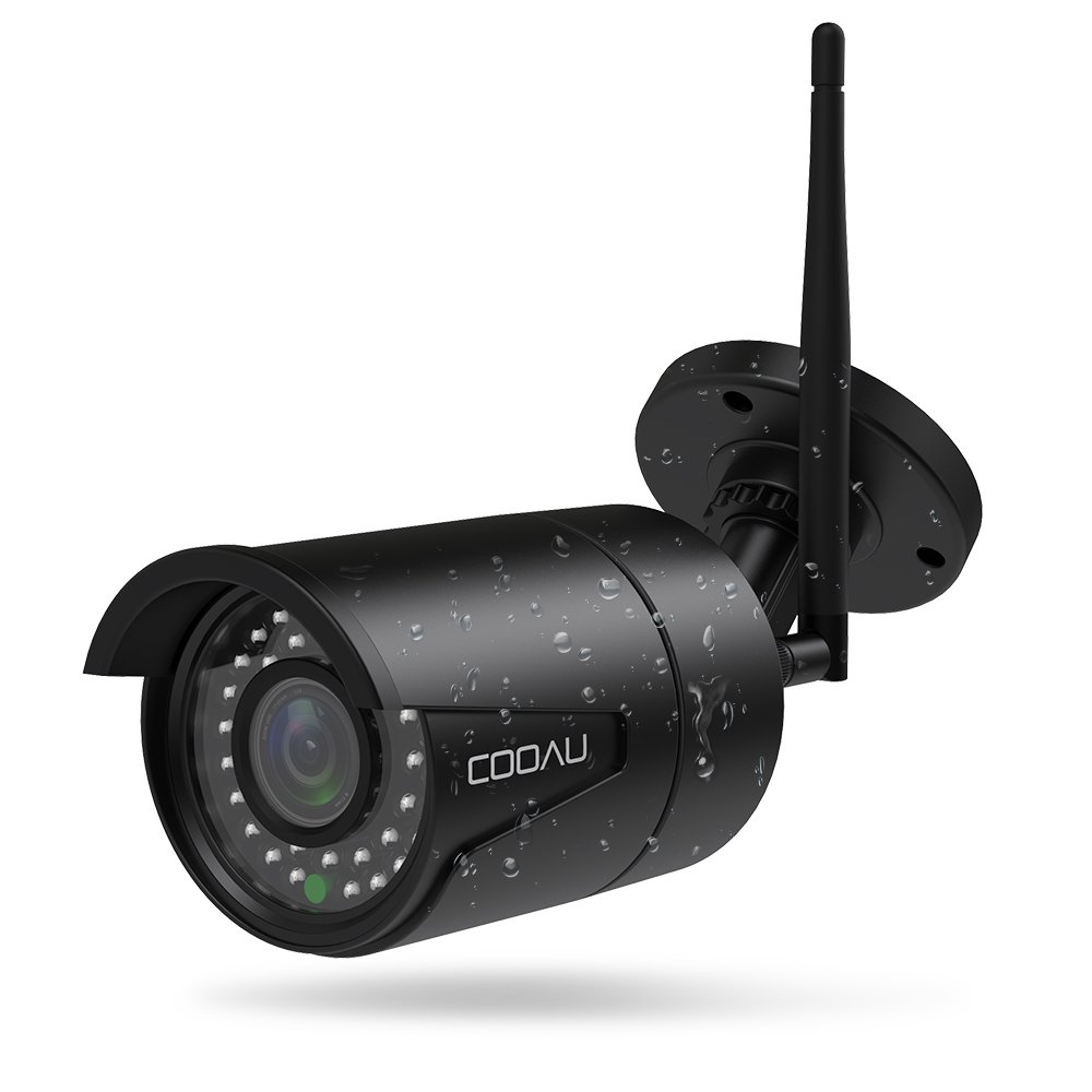 COOAU Outdoor IP Camera Wifi Wireless Security Surveillance Bullet