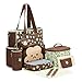 SoHo Franky Monkey Diaper Tote Bag 9pc Travel Set