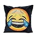 Mermaid Sequin Pillow Case,SNUG STAR Reversible Emoji Cushion Cover Changeable Face Pillowcases DIY Decorative Pillowcase for Sofa Home Decor 16 X 16