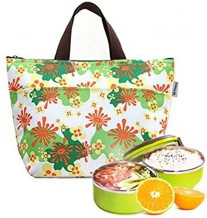 Women Cooler Bag Fashion Insulated Lunch Portable Carry Fresh Pack Picnic Storage Bag Women Tote Lunch Box 1PCS