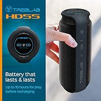 treblab hd55 best bass speaker