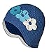 Latex Swim Cap - Women Stylish Swimming Cap Great for Ladies, Perfect to Keep Hair Dry - Suitable for Long Hair - Flowal Petal Vintage Style - Multicolored