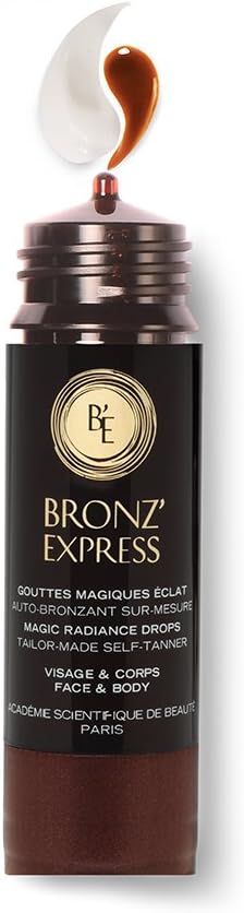 Academie Bronz Express Magic ECLAT Self Tanning Lotion Face Body 30ml