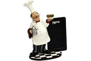 Trycooling Creative Menu Board Fat French Chef Theme Blackboard Kitchen Chalkboards Rustic Wall Hanging Decor