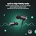 Bluetooth Earphones, BlitzWolf Sports Earbuds in-Ear, 8-Hour Playtime, Bluetooth 4.1, Sweatproof, Comfortable Bluetooth Wireless Headphone, Secure Fit for Running, Gym, Workout