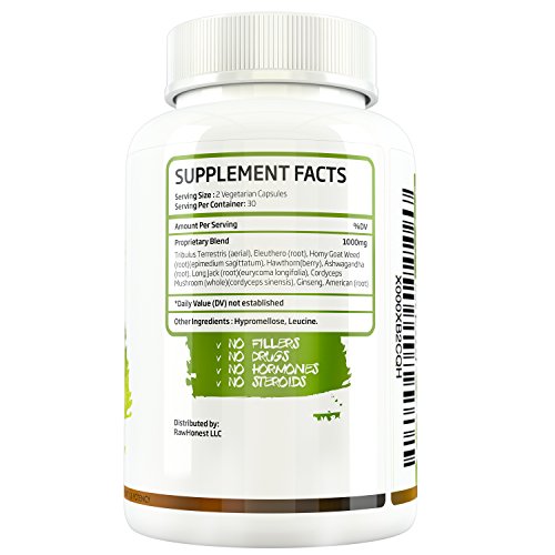 Natural Testosterone Booster Increases Energy, Libido & Burns Belly Fat