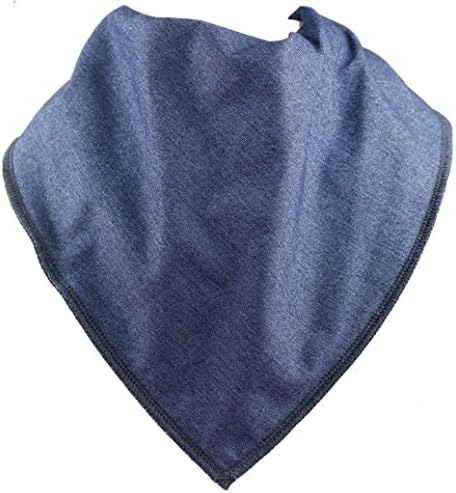 BibblePlus Dignity Bibs Children's Bandana Bib/Clothing Protector BLUE JEANS (Size 2)