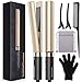 Flat Iron for Hair,GOOLEEN Professional Ceramic Hair Straightener 1 Inch Tourmaline 3D Floating Plates,2 in 1 Hair Curler and Straightener with Dual Voltage LED Display Adjustable Temperature 248-446℉