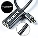 Mini DP to HDMI, Iovect Nylon Braided Thunderbolt to HDMI Adapter for MacBook Air/Pro, Microsoft Surface Pro (Black2)