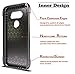 LG G5 Case, Nznd [Shield Carbon Fiber] Hybrid Armor Stand with Holster Locking Belt Clip Combo Case for LG G5 - Black