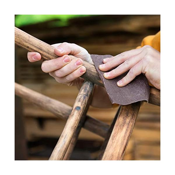 HAWERK Profi Schleifpapier Set | 80-3000 KÃ¶rnung, 45 StÃ¼ck | Nass und Trocken | Schleifpapier fÃ¼r Holz, Metall, Auto, Lack, HolzmÃ¶bel, Stein, Lack, Glas | Nassschleifpapier, Sandpapier Set – Bild 6