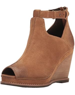 Women's Backstage Sandal, Distressed Black Lizard Print, 7 B US