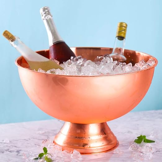 rose gold wine bucket