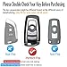 COMPONALL for BMW Key fob Cover, Key Fob Case for BMW 2 5 6 7