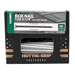 Huttig-Grip 3-1/4 in Framing Box Nails 12d