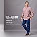 Wrangler Authentics Men's Big & Tall Classic 5-Pocket Relaxed Fit Cotton Jean, Dark Stonewash, 58W x 30L