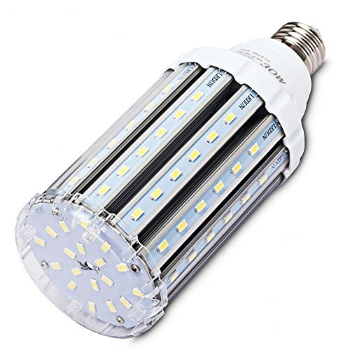 Ampoule led E27 30W 3000K, Wenscha lampe de maïs led puissant idéal pour garage, atelier,séjour, terrasse, applique murale, etc. (blanc chaud)