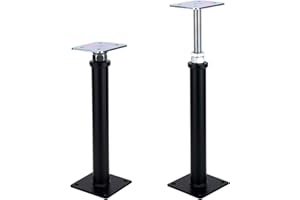 YMSZGBZG 2-Pack Adjustment Floor Jack Post Floor Jack Lift Supports 12.5-16.5 Inch Adjustable House Jack,Adjust Supports,Lift Supports,Mini Screw Jack, Floor Straightener,Level Supports