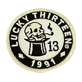 Lucky 13 Smoker Embroidered Patch