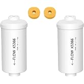 Fluoride and Arsenic Filter NSF/ANSI 42 Certified,Replacement for PF-2&reg; Fluoride Filters,K5366 Replacement for Berkey Fluoride Filters Compatible with Berkey Gravity Filtration System-Pack of 2