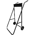 ExGizmo Outboard Boat Motor Stand,165LB Load Outboard Motor Carrier Multi Purposed Portable Boat Motor Engine Trolley for Repair,Maintenance,Storage