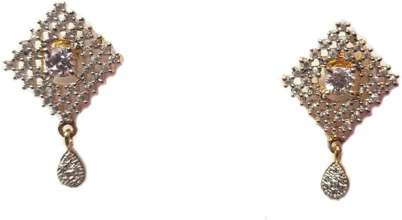 Jai Maa Handicrafts Non-Precious Metal Silver Dangle And Drop Earrings For Women
