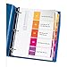Avery Ready Index Table of Contents Quarterly Dividers, 5-Tabs per Set, Quarter 1-4 and Annual (13153)