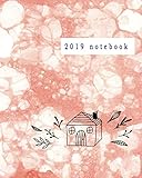 2019 notebook: 12 Monthly Calendar and 53 Weekly planner Organizer, Diary, Inspiration Quotes in this journal notebook by BB G. Rabit