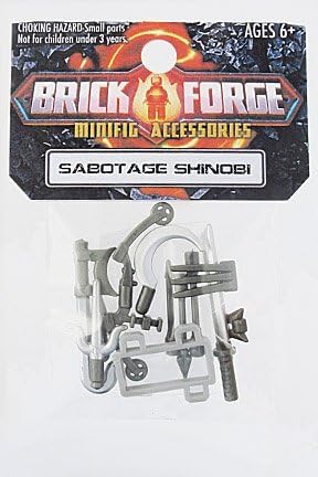 Brickforge Sabotage Shinobi Ninja Warrior Pack (Minifigure Not Included) by Brickforge