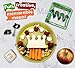 Sandwich Cutters for Kids | 65pc set of Bento Lunch Box Supplies and Accessories | Fun Healthy School Lunch Kit | Fruit and vegetable cookie cutters, picks, sandwich cutter shapes, and BONUS EBOOK