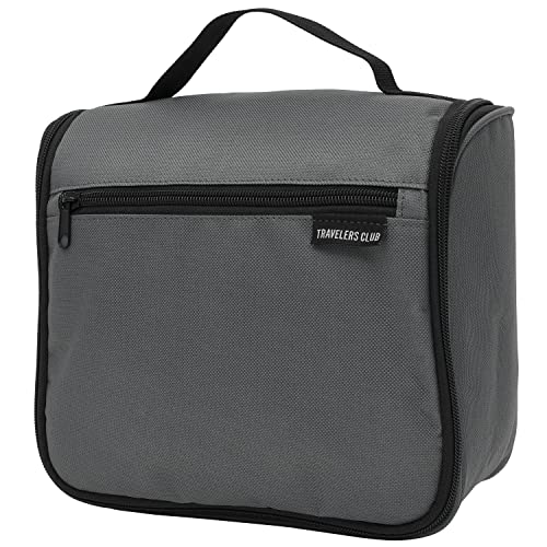 Travelers Club Riddock Luggage and Travel Accessories, Charcoal, 14-Piece Set