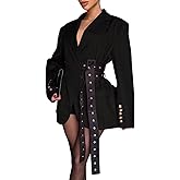 Molisry Women's Blazer Business Casual Open Front Office Work Fall Winter Suit Jacket Coat 2025