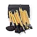 Echo Beauty 32 Pcs Professional Cosmetic Makeup Brush Set Kit with Synthetic Leather Case