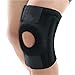 Knee Compression Sleeve (1 Pair), EveShine Best Compression Knitted Knee Support Brace with Gel Strips for Running, Sports, Jogging, Basketball, Injury Recovery for Men & Women - L