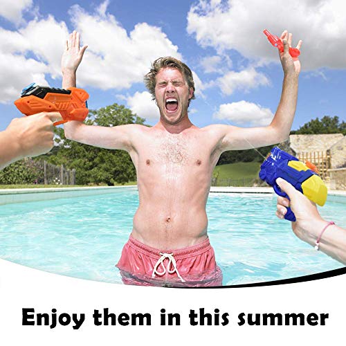 MINGKIDS Top 10 Water Gun Pistol,Summer Gifts for Age 3 4 5 6 7,Squirt Gun Water Spray for Swimming Pool Beach (1 PCS Red)