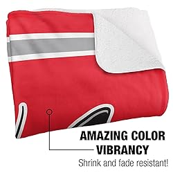 University of Lynchburg Primary Logo Stripes Sherpa