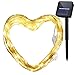 VicTsing Solar String Lights,100 LEDs Fairy String Lights,8 Modes,33ft,Copper Wire Lights for Homes, Outdoors, Gardens, Christmas Party Warm White