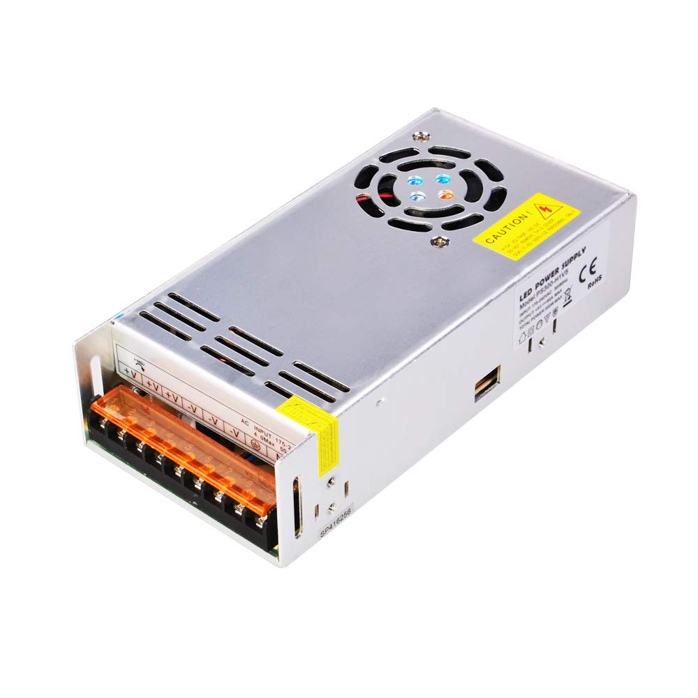 Dapenk PS Series Aluminum Case Indoor 300W Led Power Supply Unit 5V PSU For LED Bulbs Strip Light(PS300-H1V5)
