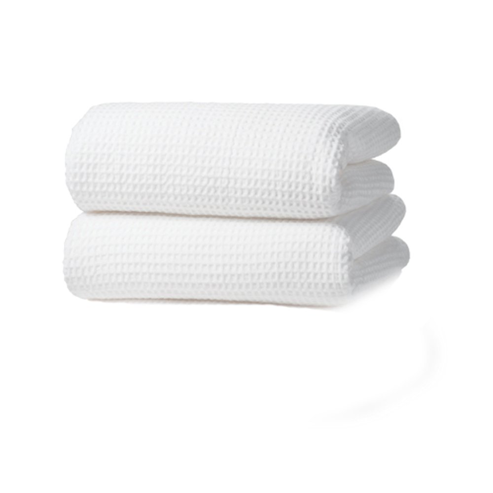 Gilden Tree Premium Waffle Weave Bath Towels 2 Pc Set 100 Natural