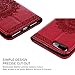 YOKIRIN iPhone 7 Plus iPhone 8 Plus Case, Wrist Strap PU Leather 3D Relief Embossing Totem Dream Catcher Cover with Credit Card ID Holders Kickstand Magnetic Closure Flip Folio Full Protective Skin