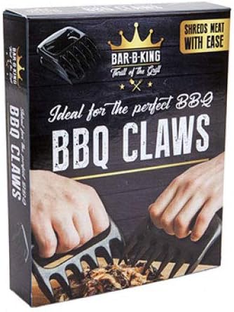 BAR-B-King 910054 BBQ Meat Claws, Silver