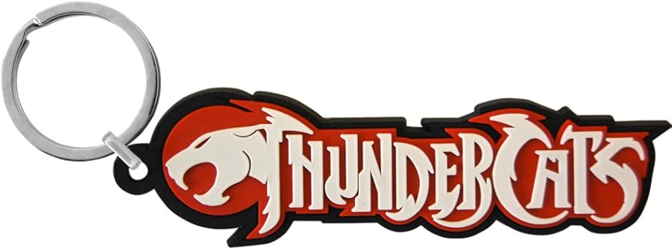 Thundercats Keyring Text Logo Pvc Keyring Amazon Co Uk Toys Games