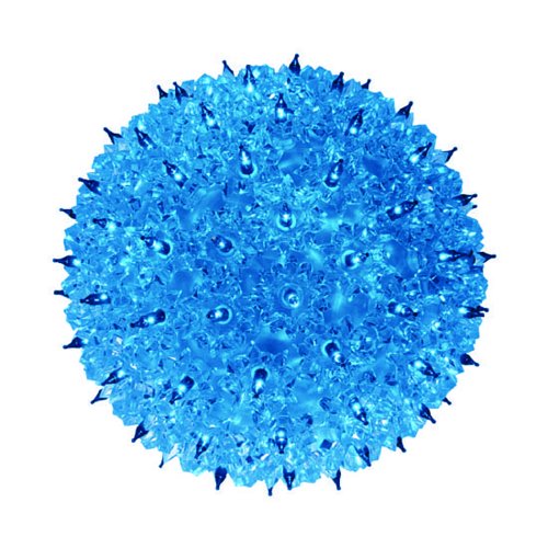 Bethlehem Lighting Indoor/Outdoor Christmas Standard Star Sphere 100  , Blue