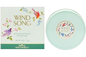 Prince Matchabelli Wind Song By PRINCE MATCHABELLI For Women 4 oz Dusting Powder, white