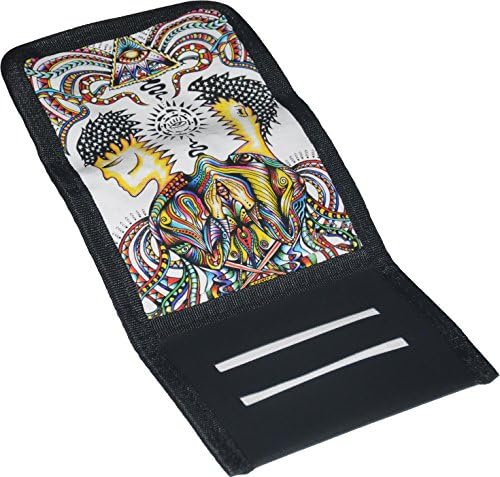 BILOK Non Leather Tobacco Pouch"Mini" Mind Left Body Mini Rolling Tobacco Pouch