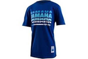 Troy Lee Designs Motorcycle Motocross Racing T Shirts for Youth, SS TEE TLD x Yamaha