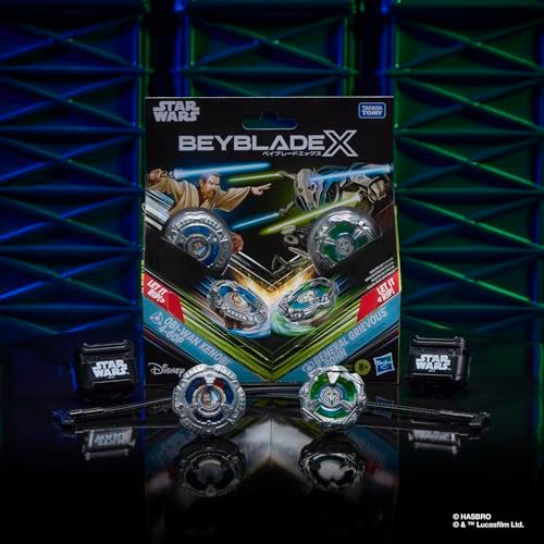 Hasbro Beyblade X und Star Wars Collab, Obi-Wan Kenobi 4-60P vs. General Grievous 3-80HN