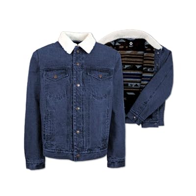HOOEY Mens Denim Lined Jacket HJ053DE 