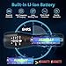 Aukelly LED Flashlights USB Rechargeable Flashlight LED,High Lumens LED Flashlight Tactical,Waterproof,Handheld,Zoomable,Bright Flashlight for Camping,Bicycling,Emergency,Work Light,with 18650 Battery