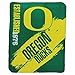 NCAA Collegiate School Logo Fleece Blanket (Oregon Ducks, 50" x 60")